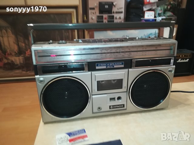 HITACHI TRK-7250E-ВНОС FRANCE 1208231802LK, снимка 3 - Радиокасетофони, транзистори - 41836443