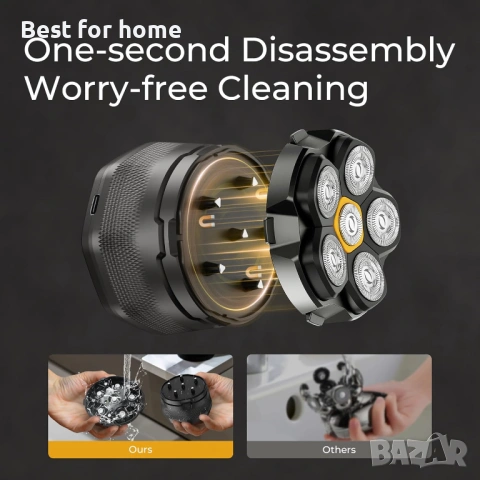 6D гъвкава самобръсначка, снимка 2 - Друга електроника - 53063717