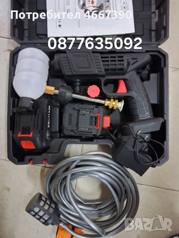 Водоструйка А М С ST 88vf с две батерии 21в, снимка 2 - Аксесоари и консумативи - 52803477