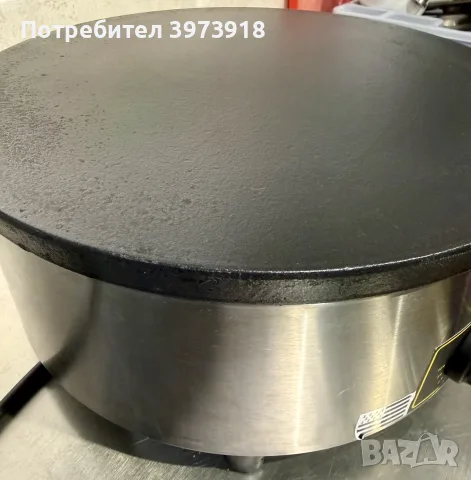 Roller Grill CFE 400 – професионален котлон за палачинки Ø40 см, 3600W, снимка 3 - Котлони - 56248542
