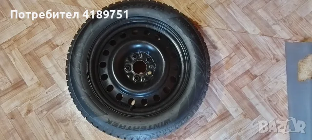 Земни гуми с метални джанти , снимка 4 - Гуми и джанти - 56060642
