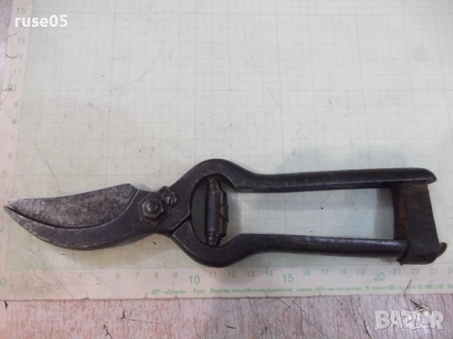 Ножица "KUNDE & Cie REMSCHEID" лозарска стара, снимка 3 - Други ценни предмети - 50919958