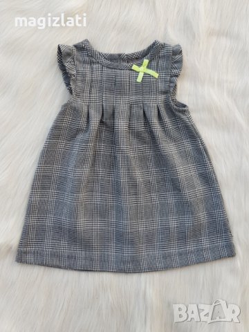 Бебешка рокля каре 3-6 месеца, снимка 5 - Бебешки рокли - 42062591