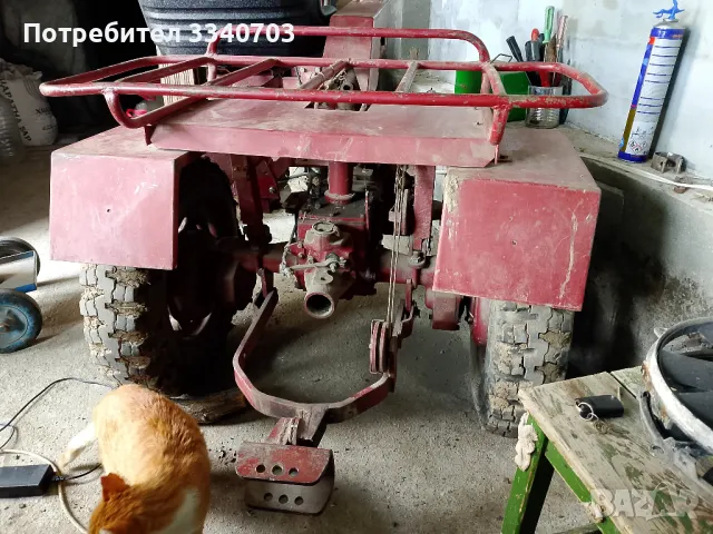 Трактор-мотоблок+ ремаркето , снимка 3 - Селскостопанска техника - 50411115