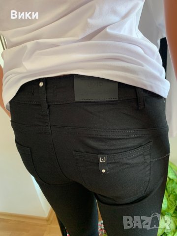Черен панталон и тениска на Liu Jo, снимка 16 - Панталони - 41328694