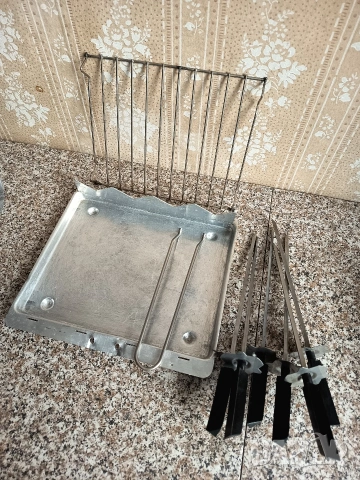 Скара за парти грил с шишове , снимка 6 - Скари - 53325023