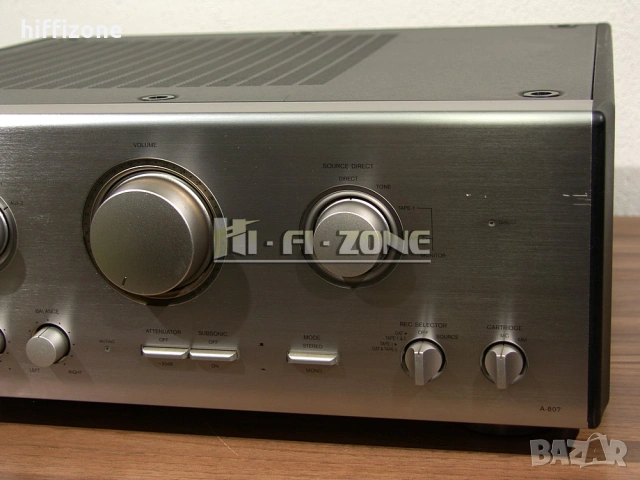 Усилвател  Onkyo a-807 /1 , снимка 4 - Ресийвъри, усилватели, смесителни пултове - 53656534