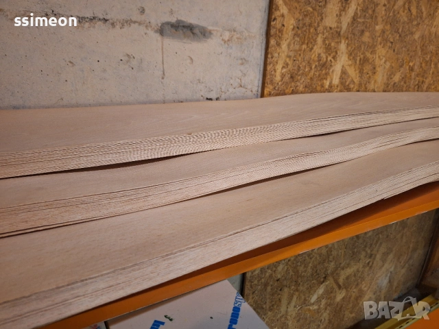 Продавам естествен фурнир бук, дебелина 1,50 мм, снимка 4 - Дърводелски услуги - 53797338