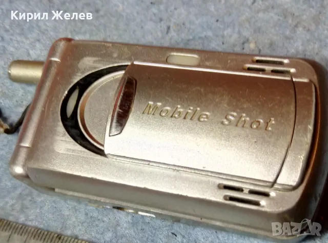 GPRS Mobile Shot 3D 64poly D-300 MADE in KOREA Стар КОЛЕКЦИОНЕРСКИ МОБИЛЕН ТЕЛЕФОН GSM АПАРАТ 47654, снимка 13 - Други - 47615774