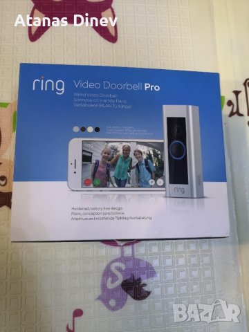 Ring Door Bell Pro Звънец!!!, снимка 1 - Комплекти за видеонаблюдение - 42670716