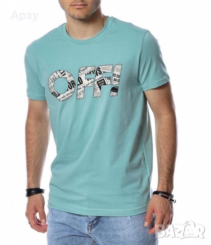 Мъжка памучна тениска  , снимка 1 - Тениски - 41955978