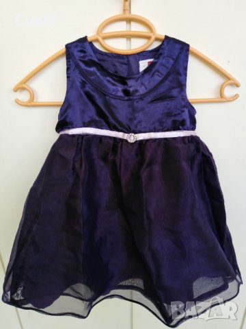 рокля 92 в лилаво, снимка 1 - Бебешки рокли - 34759507