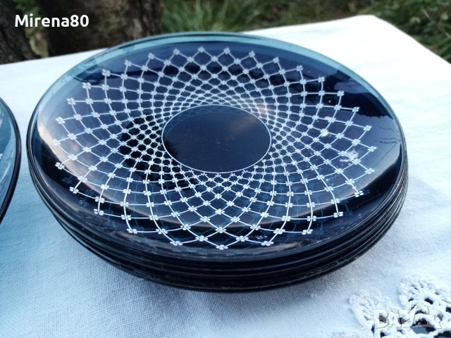 Стар сервиз за десерт - СССР !, снимка 6 - Сервизи - 53659806