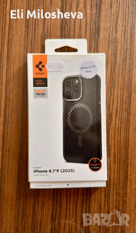 *НОВ* Кальф Spigen Core Armor
MagFit за iPhone 15 Pro