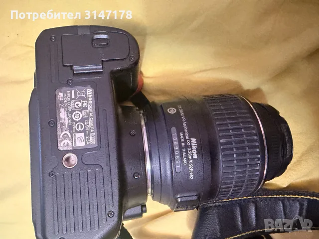 Фотоапарат Nikon D3000, снимка 5 - Фотоапарати - 56024163