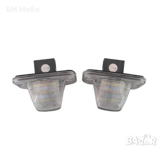 LED Диодни Плафони VW Touran Passat B5 B6 Jetta T4 Заден Номер Светлини, снимка 2 - Аксесоари и консумативи - 42648270