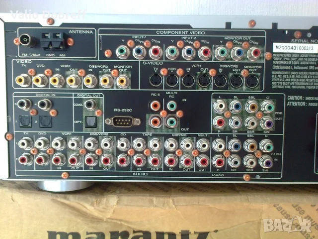 MARANTZ - SR-5500 , снимка 6 - Ресийвъри, усилватели, смесителни пултове - 56264724