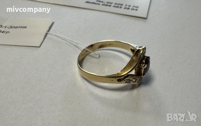 Златен пръстен 2.34гр., снимка 4 - Пръстени - 53455150