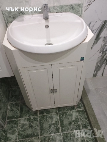 пвц шкаф долен за баня 60 см горен мдф на 60, снимка 3 - Шкафове - 51967486