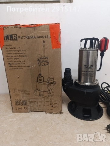 Помпа Extrema 600-14 CX AUT P1=2,2kW 230V 50Hz, снимка 2 - Напояване - 52570897