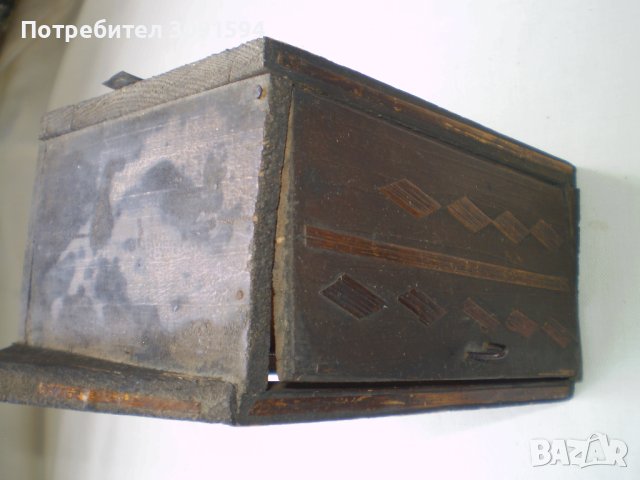 Стара кутия за часовник с интарзия, снимка 6 - Други ценни предмети - 41842943