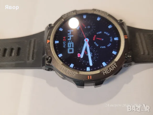 Спортен смарт часовник K56 Pro, снимка 7 - Смарт часовници - 55780488