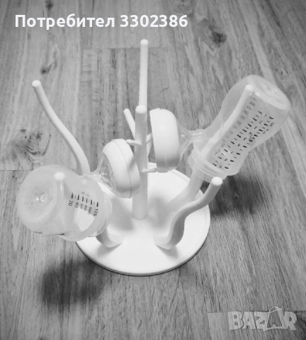 Удобна поставка за бебешки шишета бебе, снимка 1