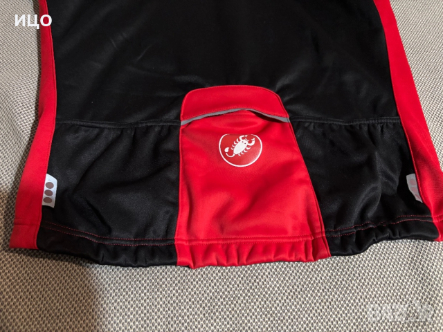 Мъжко колоездачно яке Castelli, снимка 8 - Спортни дрехи, екипи - 53330581