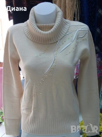Дамски пуловери с поло яка-мерино,кашмир,мохер, снимка 8 - Блузи с дълъг ръкав и пуловери - 38684354