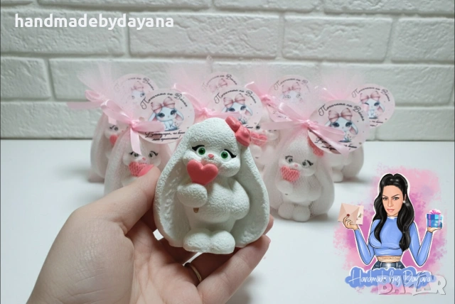 Подаръци за гости - зайче