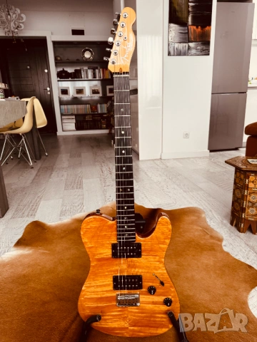 Made in USA! 2004 Fender American Deluxe Telecaster QMT!, снимка 2 - Китари - 53150061