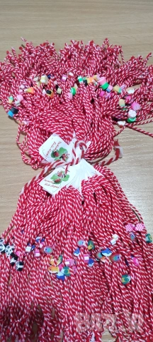 Десятки с мъниста фимо 0,45€ за снопче от 10 бр, снимка 5 - Други - 53341133