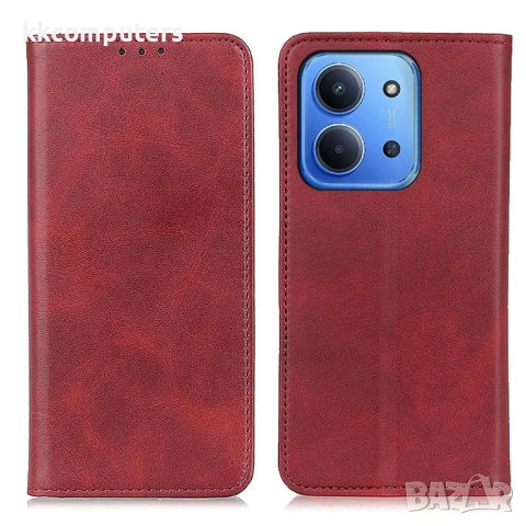 Xiaomi Redmi 15C 5G / 4G / Poco C85 4G Кожен Калъф Портфейл с Протектор, Магнитно затваряне, Вграден, снимка 2 - Калъфи, кейсове - 52061585