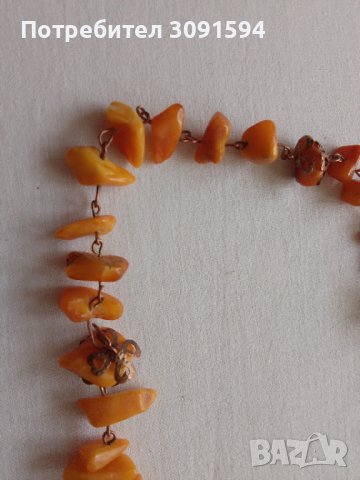 Кехлибарена огърлица и обици, снимка 7 - Антикварни и старинни предмети - 41375928