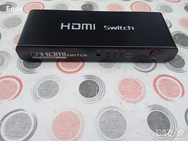 HDMI Switch 3 x 1, снимка 2 - Приемници и антени - 39320478