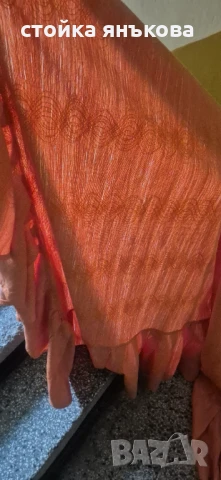 Продавам две оранжеви шалтета за единични легла и 3 покривала, снимка 7 - Покривки за легло - 51223012