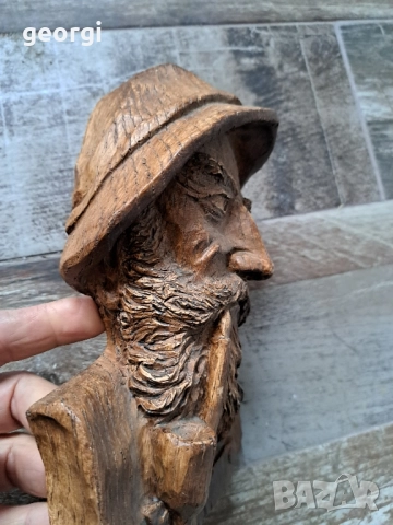 пано за стена мъж с лула 24/6, снимка 4 - Пана - 51929598