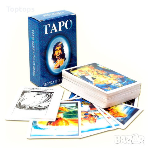 Таро карти на руски: Radiant Russian RW Tarot & Таро Зеркало Судьбьи, снимка 4 - Карти за игра - 36310467
