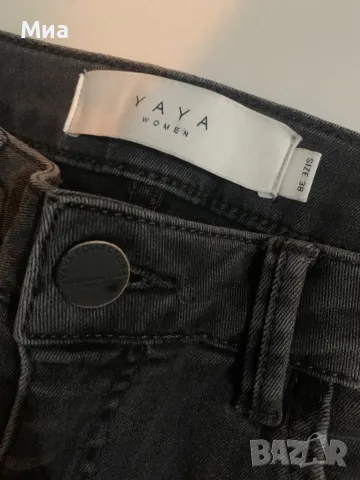 Дамски сиви дънки Yaya women, снимка 4 - Дънки - 48813191