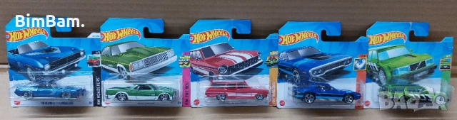 Колички Hot Wheels / Хот Уилс - 85 модела / 002, снимка 16 - Коли, камиони, мотори, писти - 51571249