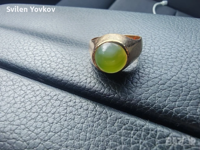 Продавам ръчно изработен български златен пръстен , снимка 5 - Пръстени - 51270215