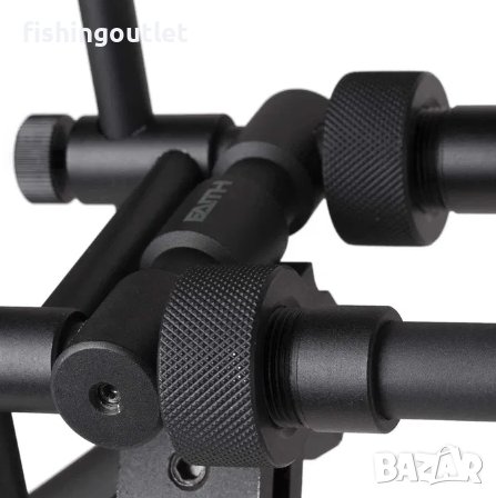 Изцяло метална шаранска стойка за три въдици Osako Faith, снимка 7 - Такъми - 42270450