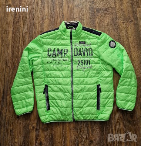 Страхотно мъжко зимно яке CAMP DAVID  размер 3XL  , неонон , снимка 2 - Якета - 42516738