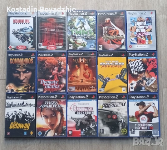 PS2 игри