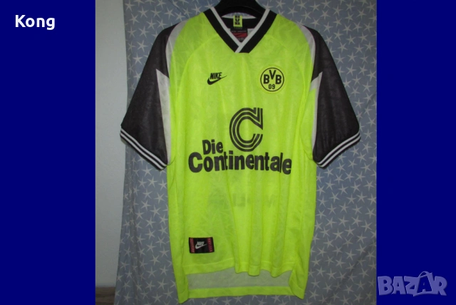 винтидж фланелка Borussia Dortmund Germany Liverpool New Balace тениска Борусия Дортмунд ретро ЦСКА, снимка 6 - Футбол - 53771844