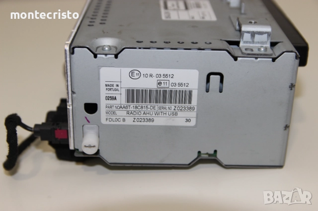 CD RADIO Ford Fiesta MK7 (2008-2013г.) AA6T18C815DE / AA6T-18C815-DE касетофон, снимка 4 - Аксесоари и консумативи - 51941491