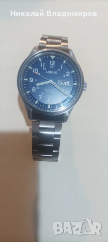 Lorus автомат часовник на Seiko голям мъжки ръчен часовник, снимка 4 - Мъжки - 53610344