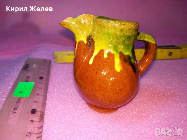 КЕРАМИЧНО БЪРДУЧЕ СЪДЧЕ РЪЧНА МАЙСТОРСКА ИЗРАБОТКА ТРАДИЦИОНЕН ЕТНО СУВЕНИР ГЛЕДЖОСАНА ГЛИНА 42939, снимка 7 - Декорация за дома - 44297288