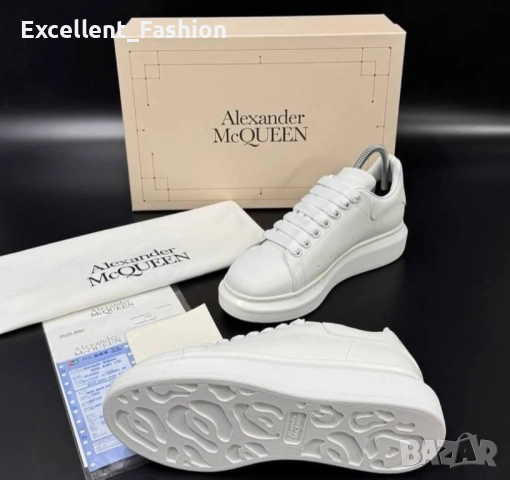 Унисекс модел Alexander McQueen , снимка 4 - Маратонки - 48888309
