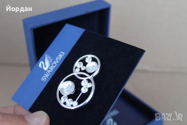 Брошка ''Swarovski'', снимка 8 - Други - 49961230